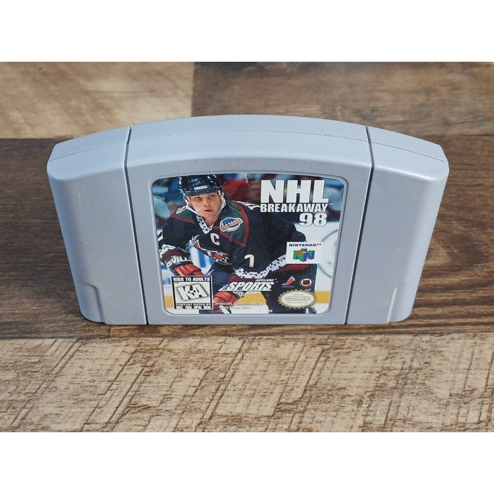 NHL Breakaway 98 (Nintendo 64) N64 Game Only - Tested